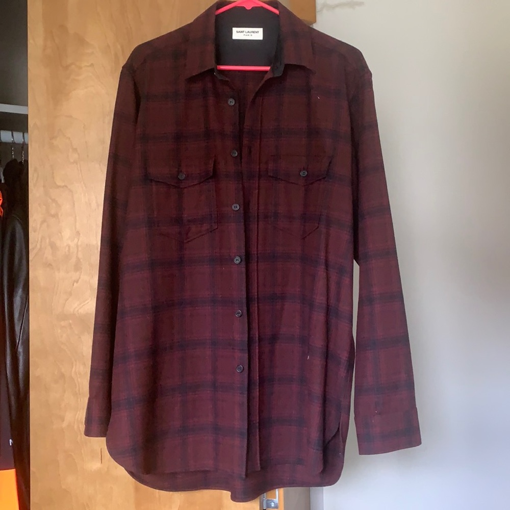 Saint Laurent Flannel